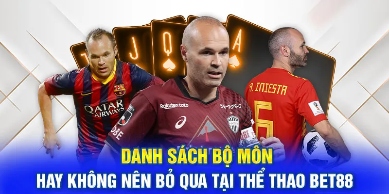 Thử sức với các môn thể thao hàng đầu tại BET88