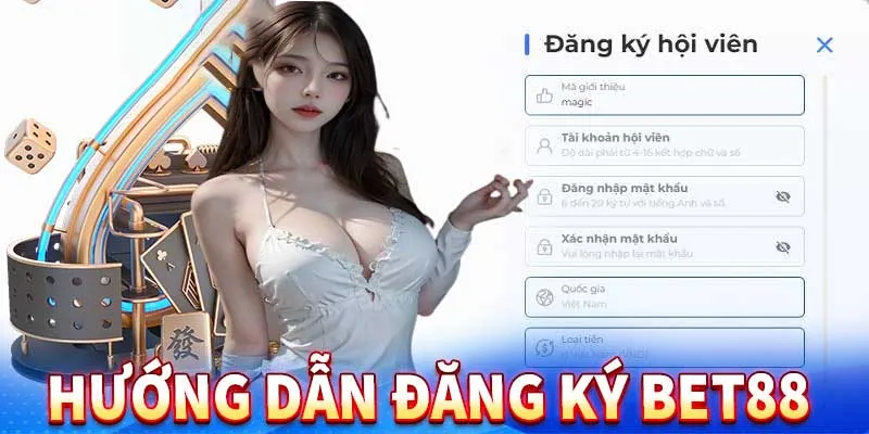 Hướng dẫn từng bước đăng ký BET88 đơn giản và chi tiết